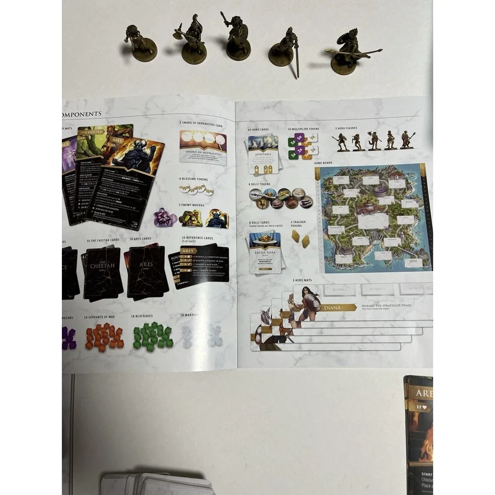 Wonder Woman Challenge Of The Amazon Game‎ No Box